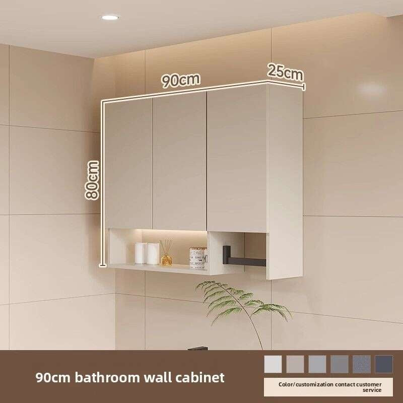 Kabinet Gantung Aluminium QW- Balkoni dinding Kabinet simpanan bilik mandi 