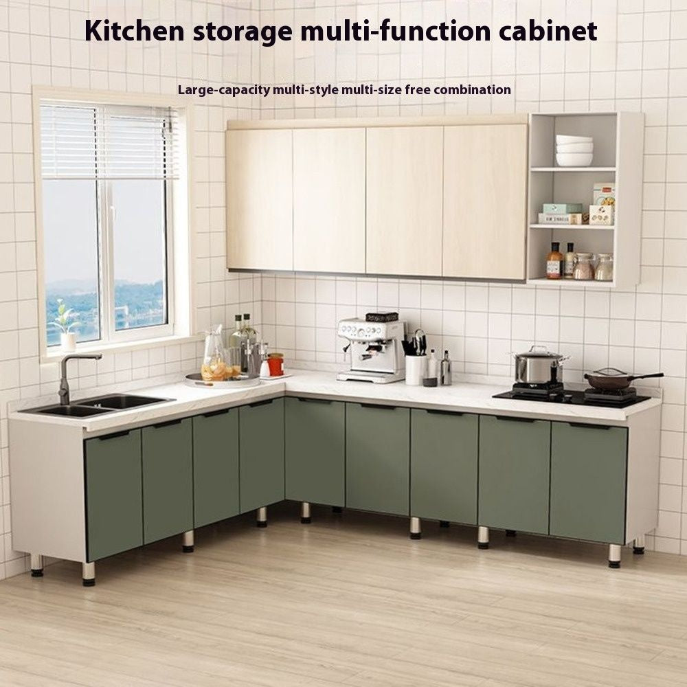 QW- Kabinet dapur, meja kerja pulau, kabinet simpanan dapur 