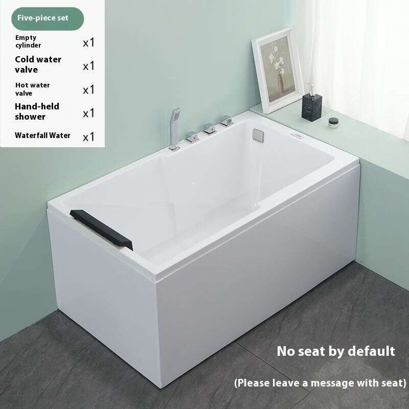 QW- Acrylic Spa Bathtub, Heated Bathtub
