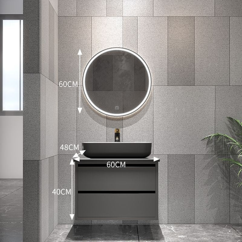 QW- Bathroom Set with Sink and Mirror, Smart Mirror Cabinet
