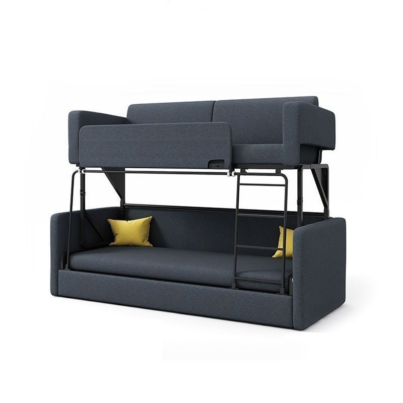 Simple double folding single living room leisure three-fold upper and lower sofa bed