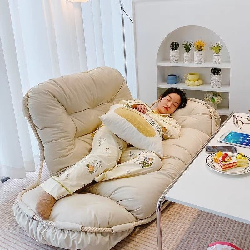 Tatami Jati Bilik Tidur Berkembar Balkoni Ruang Tamu Sofa Kecil Kerusi Malas