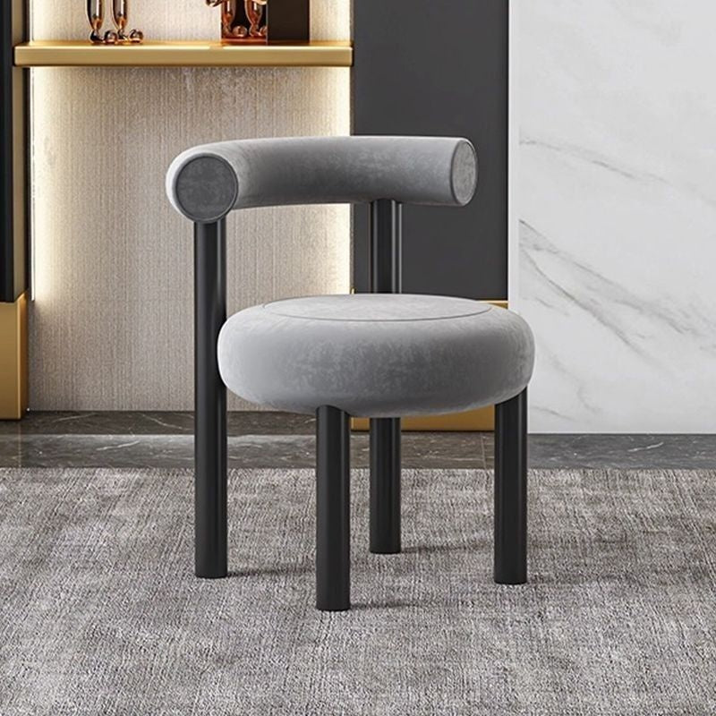 Meja Solek Ringkas Moden Light Premium Sense Kerusi Makan Restoran Fesyen