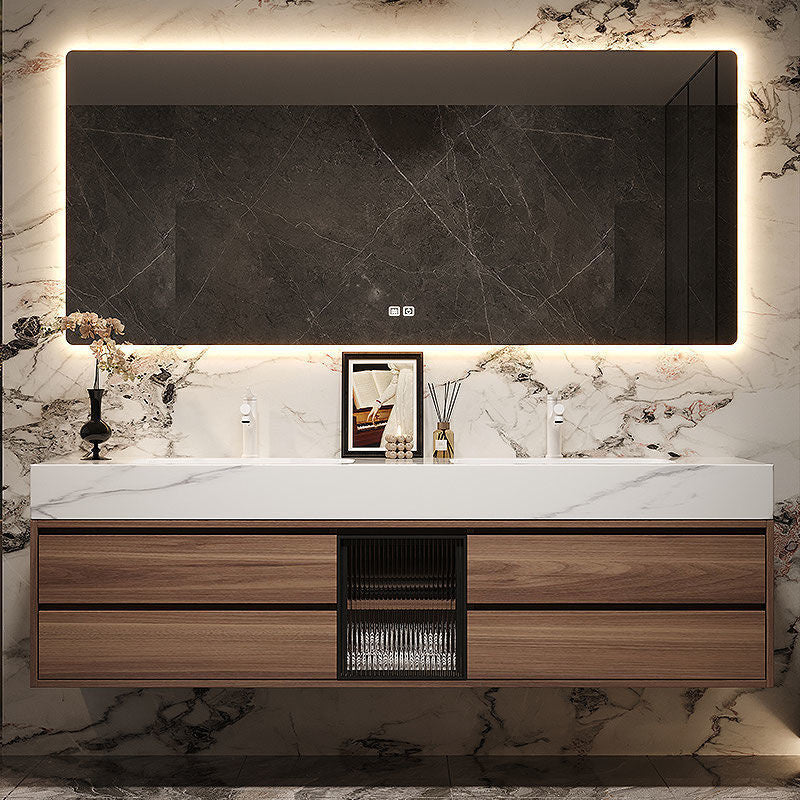 QW- Custom-madeBathroom CounterBathroom Storage CabinetSmart Mirror CabinetBathroom Basin