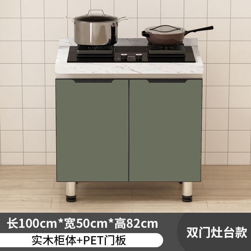 QW- Kabinet dapur, meja kerja pulau, kabinet simpanan dapur 