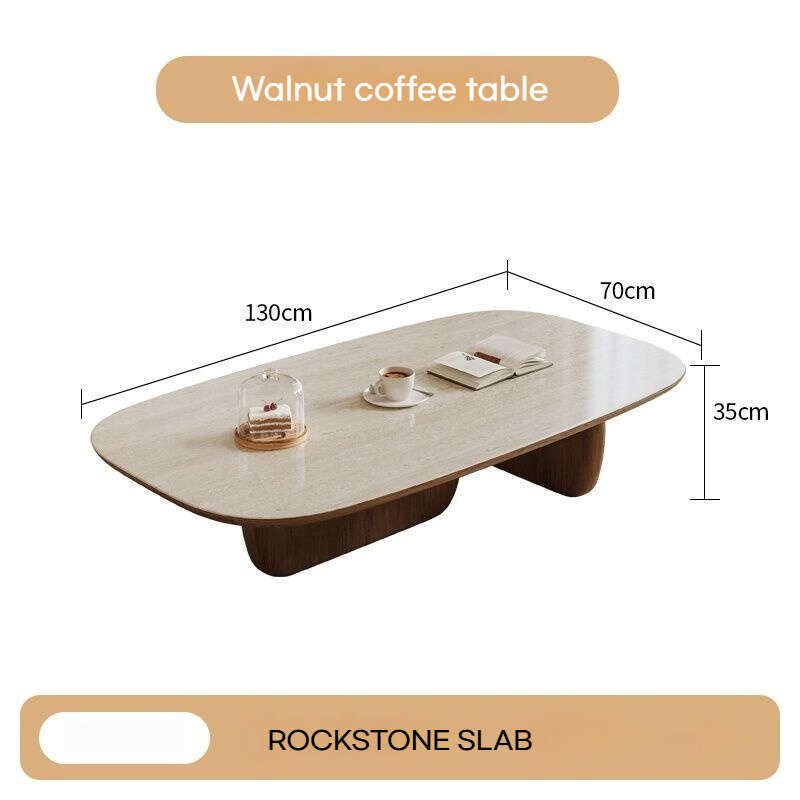 Meja Gabungan Papan Batu Kopi Teh Rumah Ruang Tamu