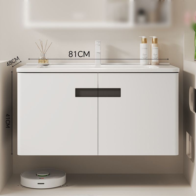Aluminium aloi QW membuat kabinet simpanan untuk bilik mandi, kabinet cermin dan set sinki. 
