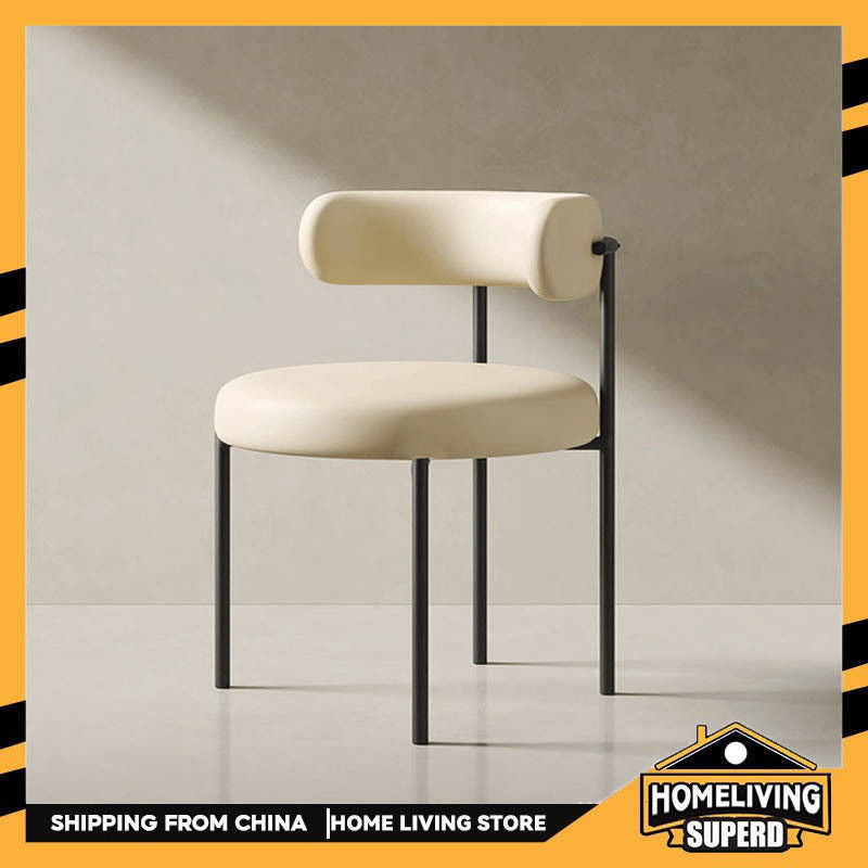 Meja Solek Ringkas Moden Light Premium Sense Kerusi Makan Restoran Fesyen
