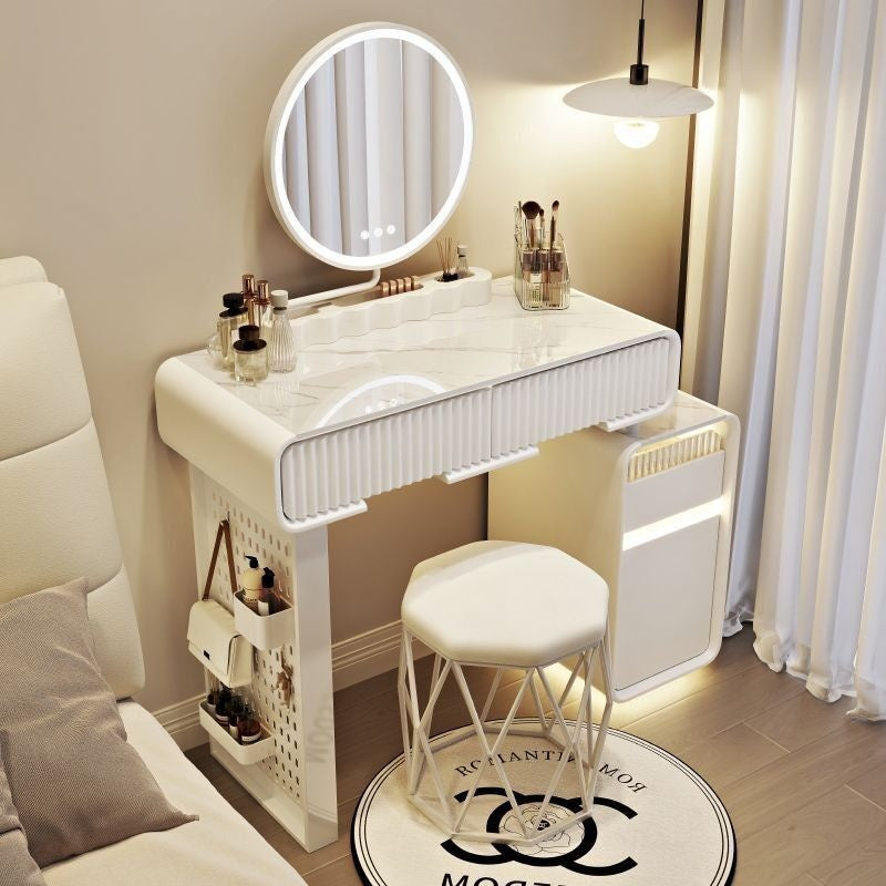 Bedroom Modern Simple Storage Cabinet Solid Wood Dressing Table