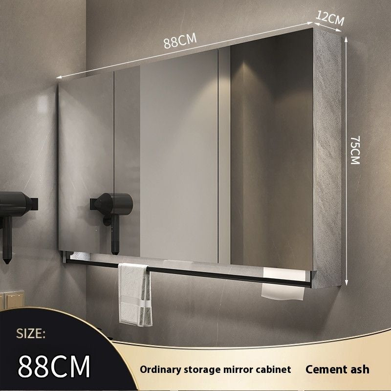 QW- Made of Real Wood Smart Mirror in the Bathroom Storage Cabinet