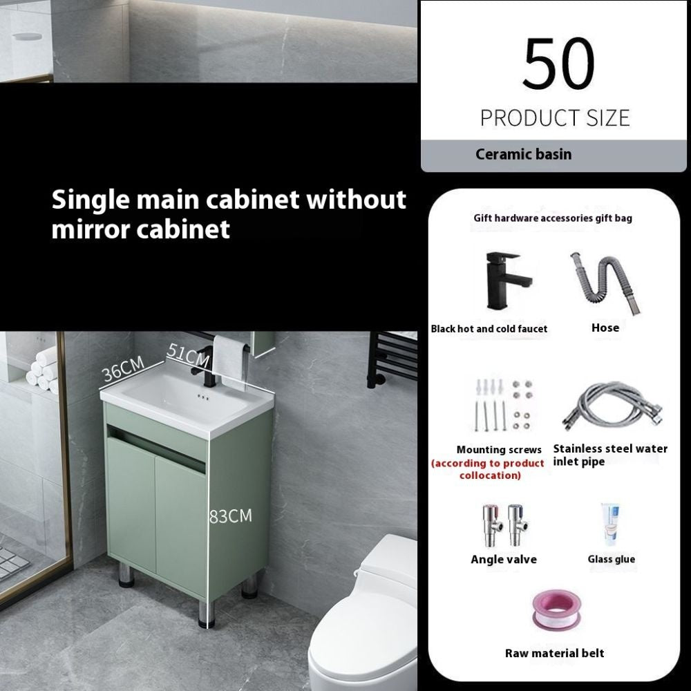 QW- Kabinet simpanan paling sempit Cermin pintar di bilik mandi Set sinki bilik mandi 