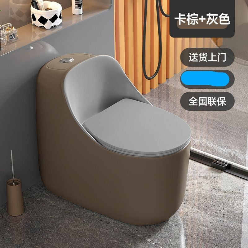 QW- Bathroom Cleaning Ceramic Colorful Toilet Bowl