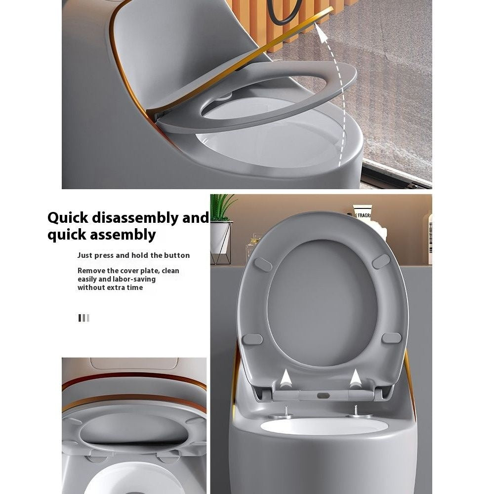 QW- Bathroom Cleaning Ceramic Colorful Toilet Bowl
