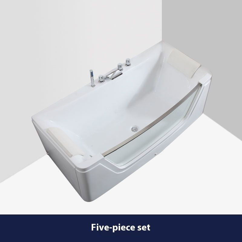 QW- Surf Massage Constant Temperature Bathtub, Acrylic Bathtub