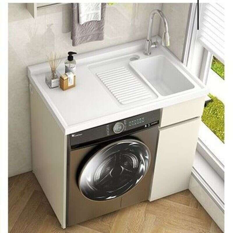 Set Singki Bilik Mandi Kabinet Penyimpanan QW- dengan Paip 