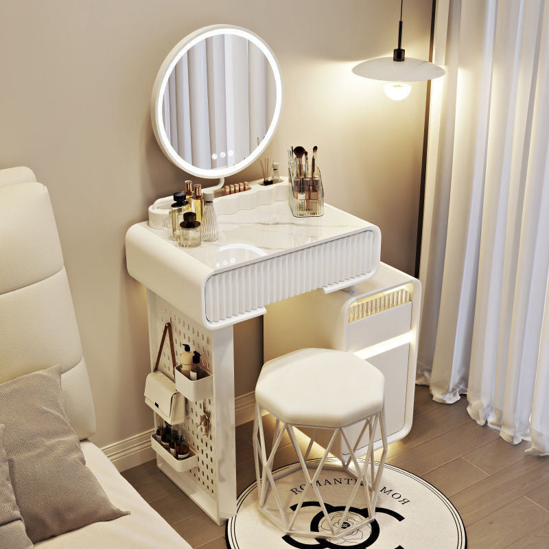 Bedroom Modern Simple Storage Cabinet Solid Wood Dressing Table