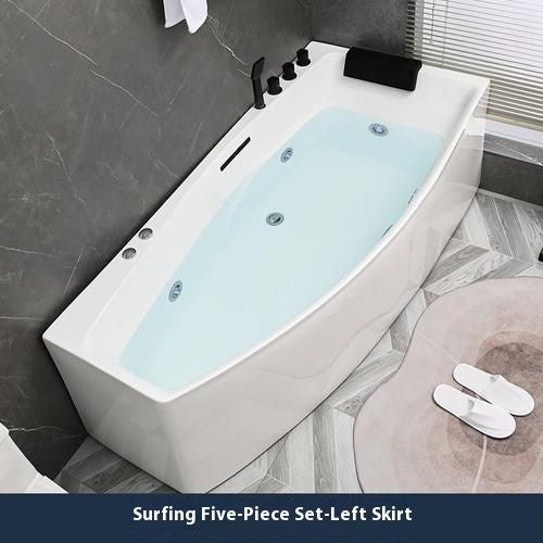 QW- Acrylic Wave Constant Temperature Bathtub