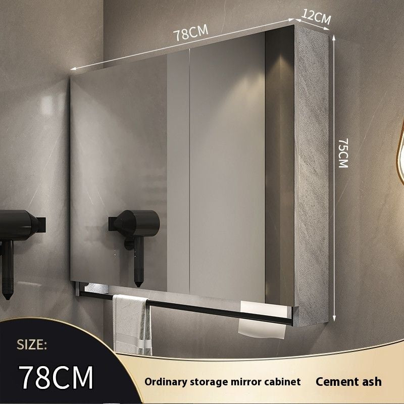 QW- Made of Real Wood Smart Mirror in the Bathroom Storage Cabinet