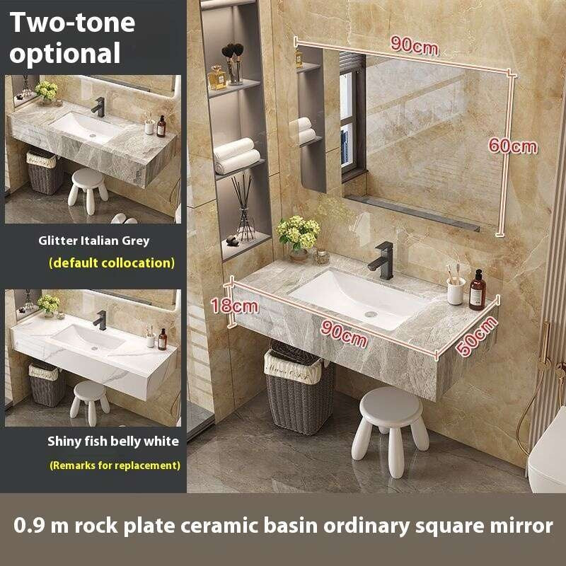 QW- Marble Sink Set for Smart Mirror in the Bathroom