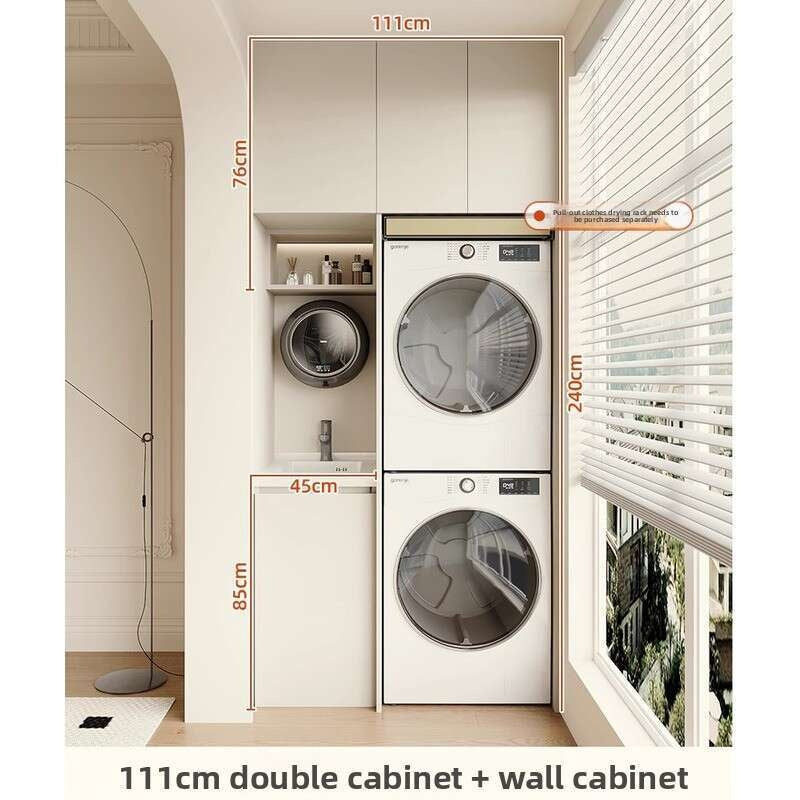 Kabinet Penyimpanan Bilik Tidur Balkoni Aluminium QW-
