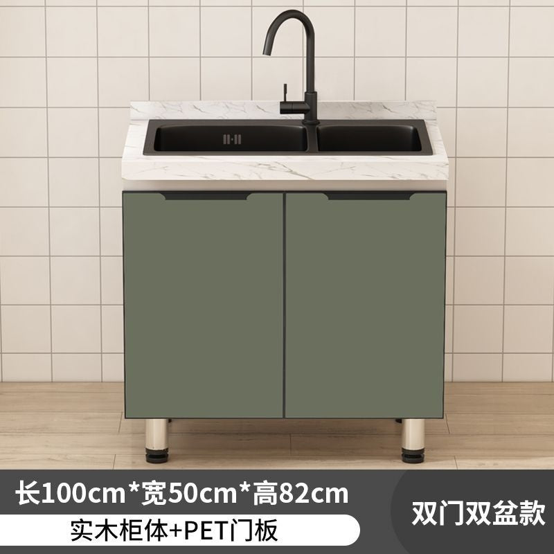 QW- Kabinet dapur, meja kerja pulau, kabinet simpanan dapur 