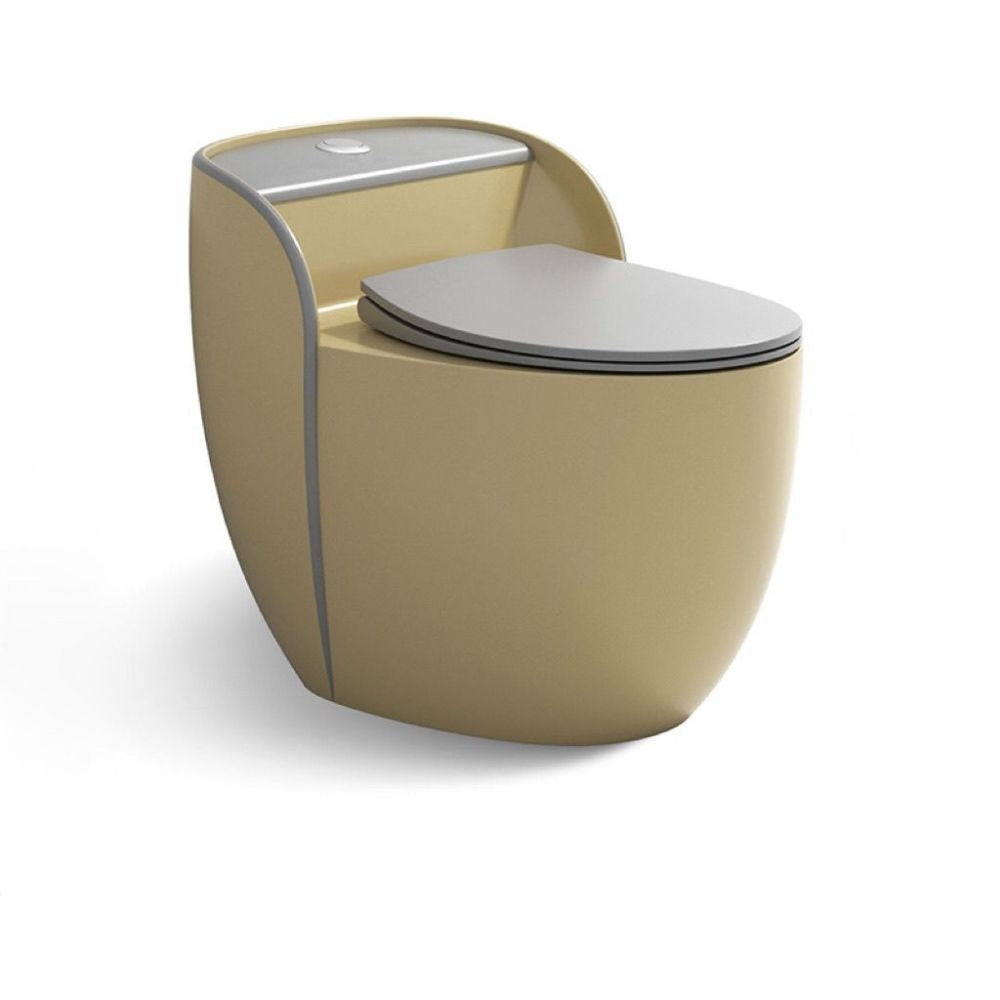 QW- Bathroom Cleaning Ceramic Colorful Toilet Bowl