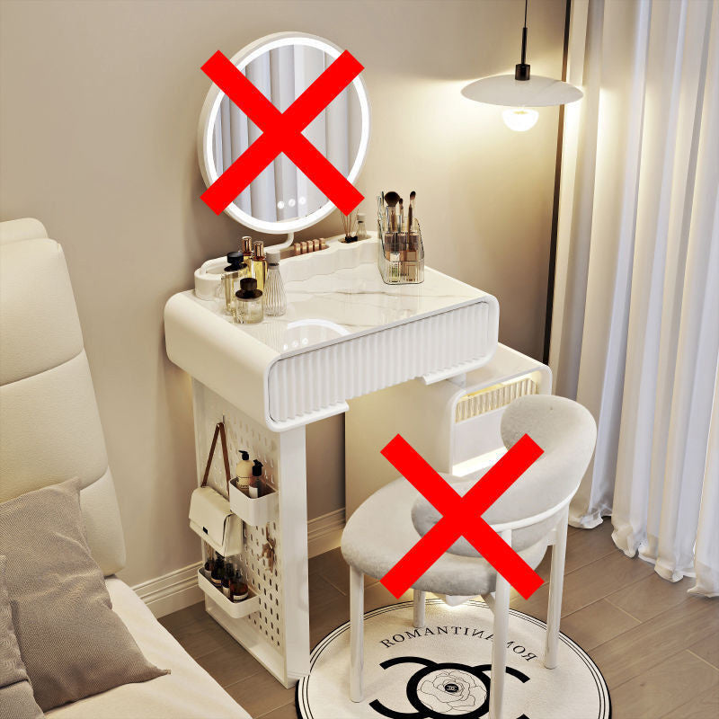 Bedroom Modern Simple Storage Cabinet Solid Wood Dressing Table