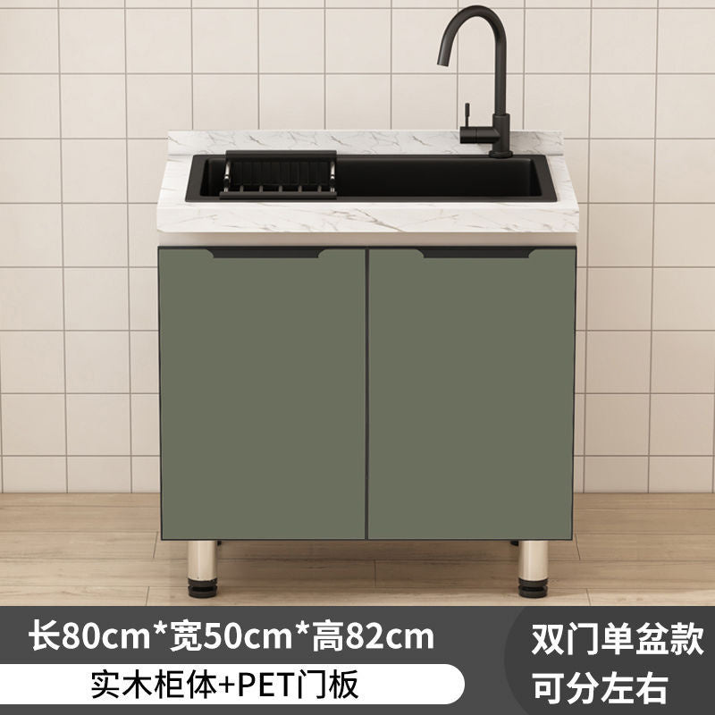 QW- Kabinet dapur, meja kerja pulau, kabinet simpanan dapur 