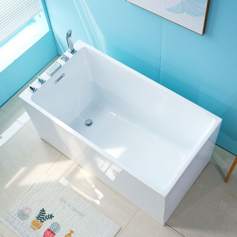 QW- Bathtub, small acrylic thick bathtub, bathroom accessories