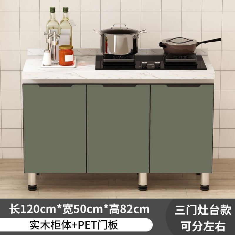 QW- Kabinet dapur, meja kerja pulau, kabinet simpanan dapur 
