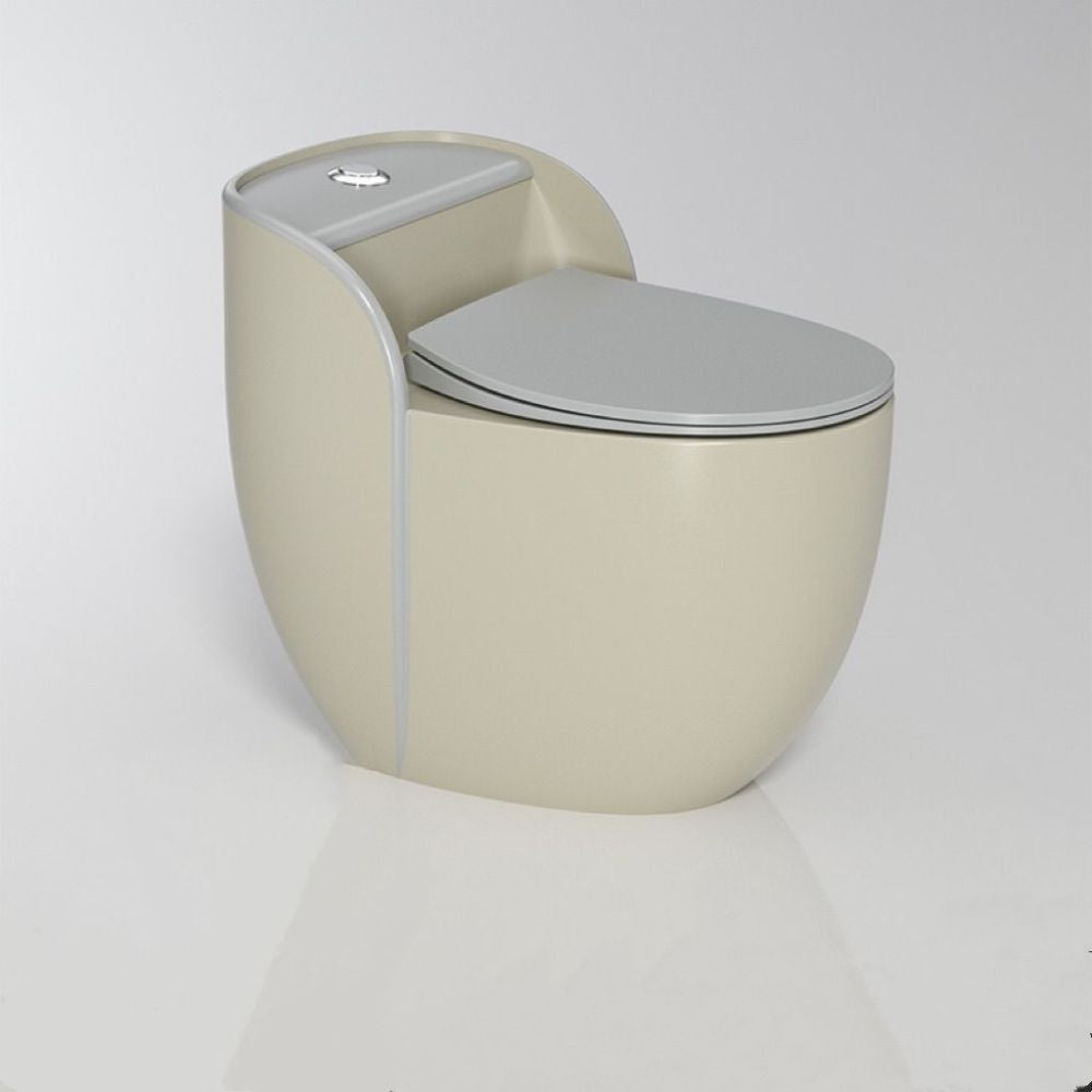 QW- Bathroom Cleaning Ceramic Colorful Toilet Bowl
