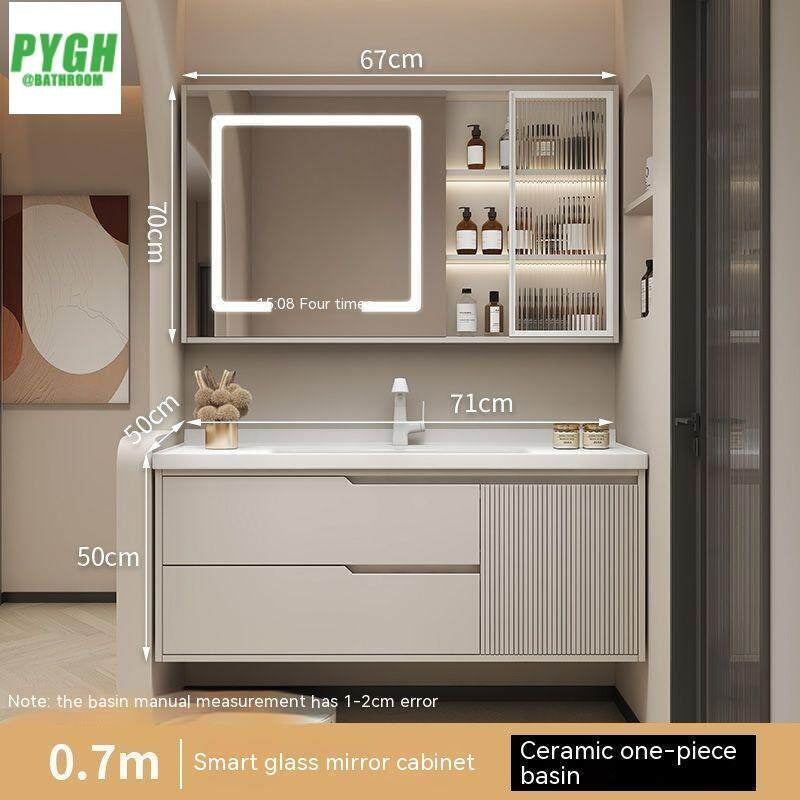 QW- Bathroom Sink Cabinet Set with Smart Mirror