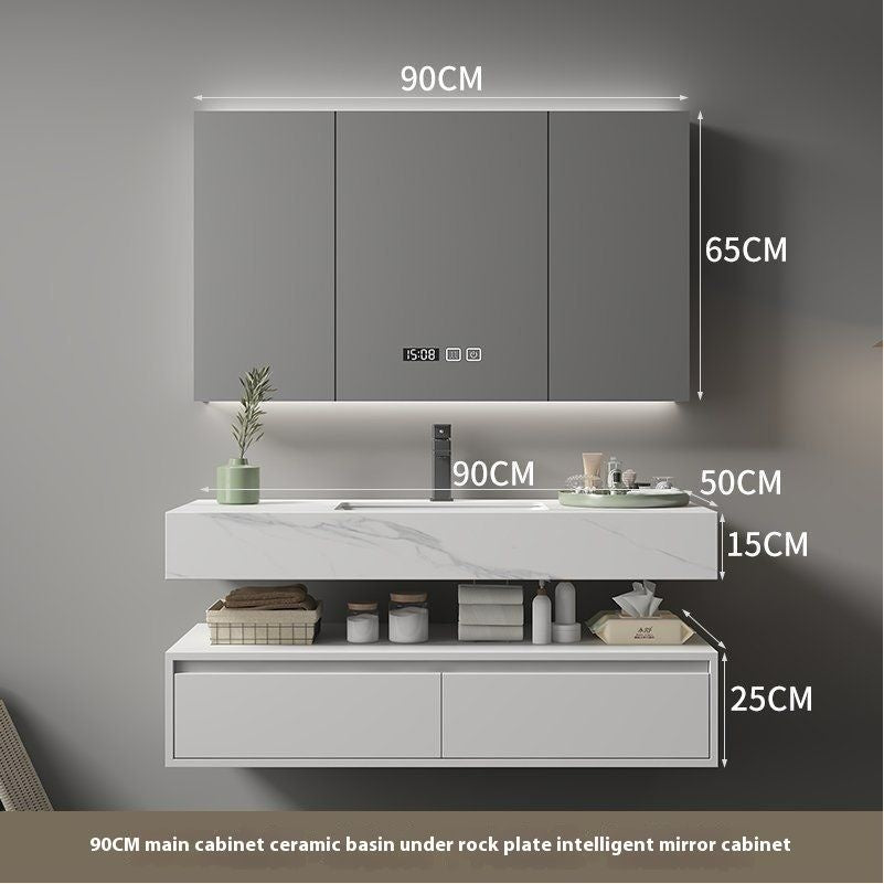 QW- Smart Mirror for Storage Cabinet Bathroom Sink Set