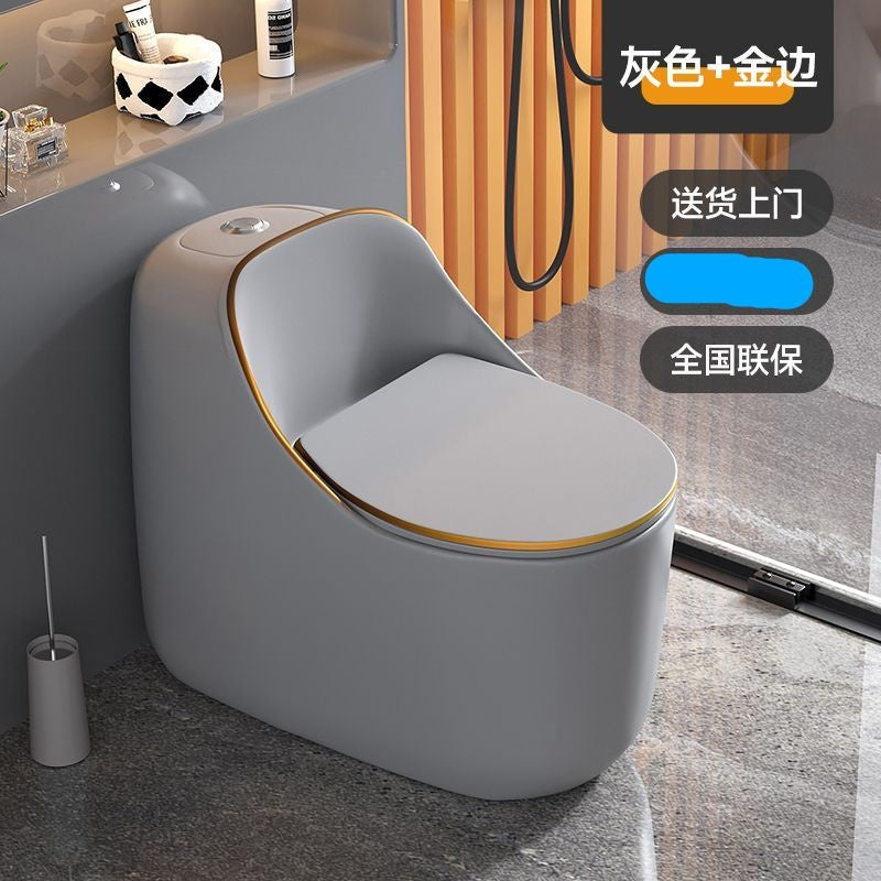 QW- Bathroom Cleaning Ceramic Colorful Toilet Bowl