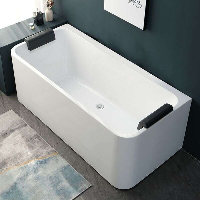 QW- Acrylic Heating System Water Massage Spa Bathtub