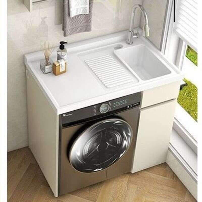 Set Singki Bilik Mandi Kabinet Penyimpanan QW- dengan Paip 