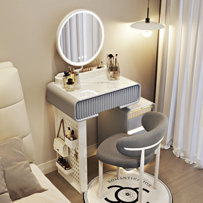 Bedroom Modern Simple Storage Cabinet Solid Wood Dressing Table