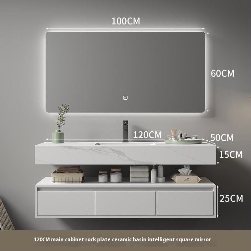 QW- Smart Mirror for Storage Cabinet Bathroom Sink Set