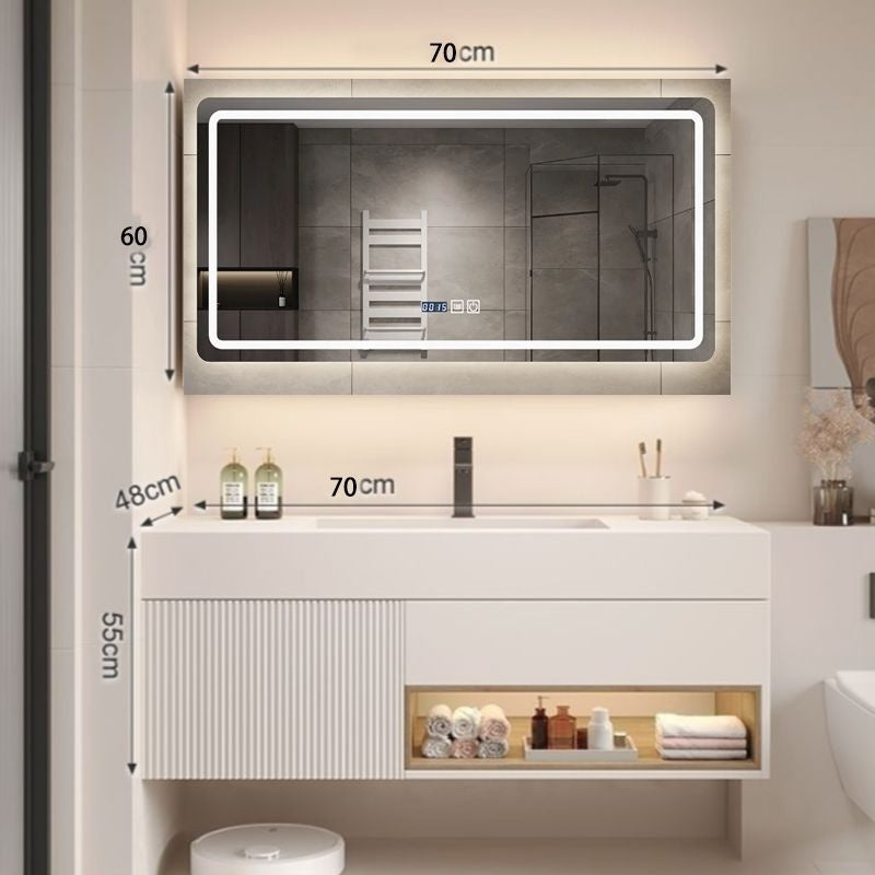 QW- Produk Spot/Penghantaran Bangkok Kabinet simpanan bilik mandi Cermin pintar di bilik mandi