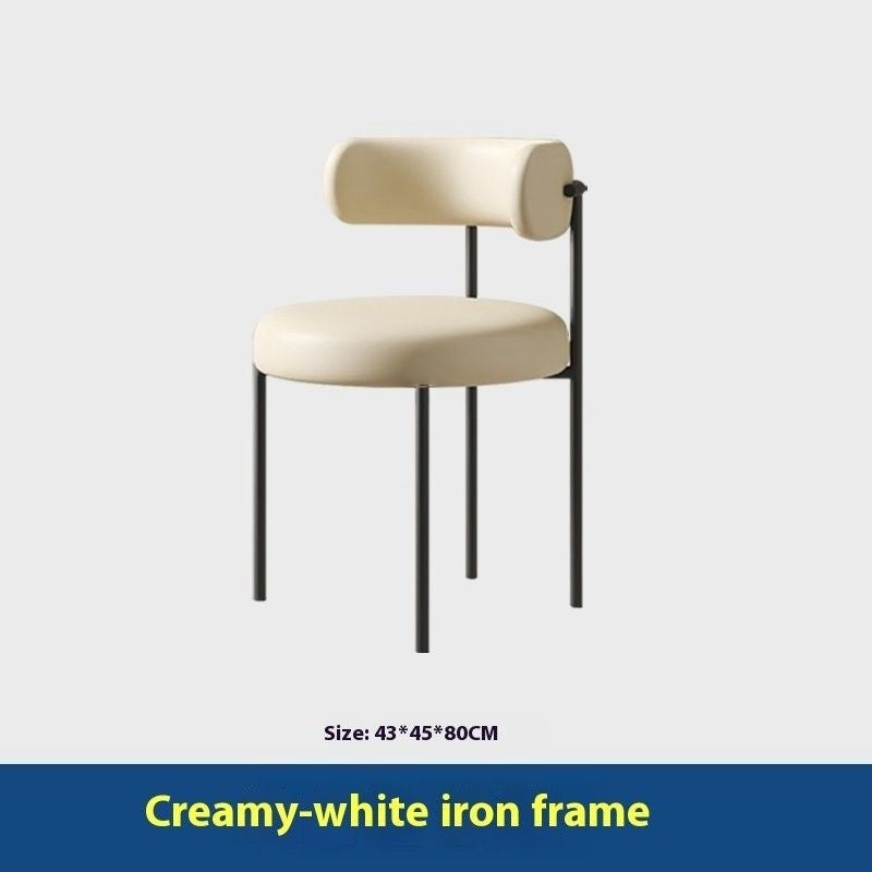 Meja Solek Ringkas Moden Light Premium Sense Kerusi Makan Restoran Fesyen