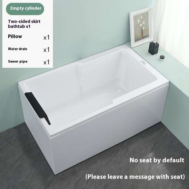 QW- Acrylic Spa Bathtub, Heated Bathtub