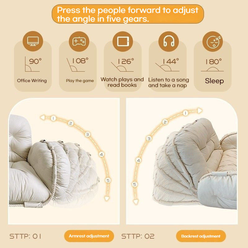 Tatami Jati Bilik Tidur Berkembar Balkoni Ruang Tamu Sofa Kecil Kerusi Malas
