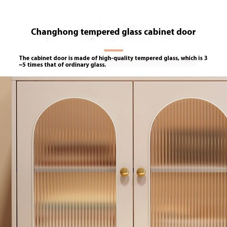 Solid Wood Mirror One Cabinet, Modern Bedside Table, Dressing Table