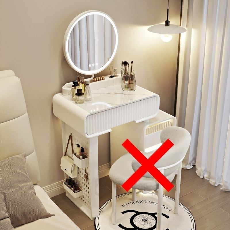 Bedroom Modern Simple Storage Cabinet Solid Wood Dressing Table