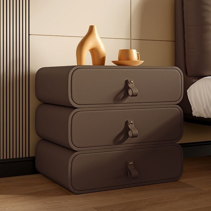 Bedside modern simple bedroom cabinet, French style storage cabinet