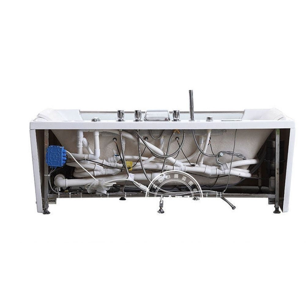 QW- Surf Massage Constant Temperature Bathtub, Acrylic Bathtub