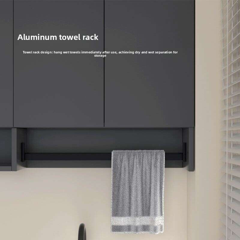 Kabinet Gantung Aluminium QW- Balkoni dinding Kabinet simpanan bilik mandi 