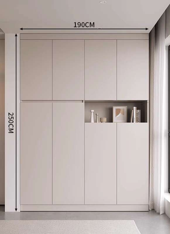 Kabinet Penyimpanan Bilik Tidur Balkoni Aluminium QW- 