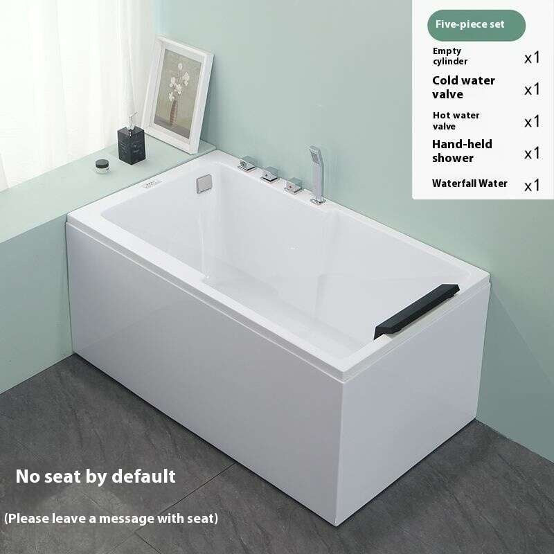 QW- Acrylic Spa Bathtub, Heated Bathtub