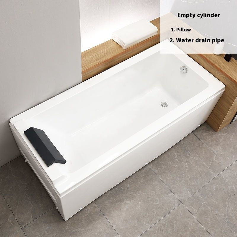 QW- Wave Massage Acrylic Home Bathtub